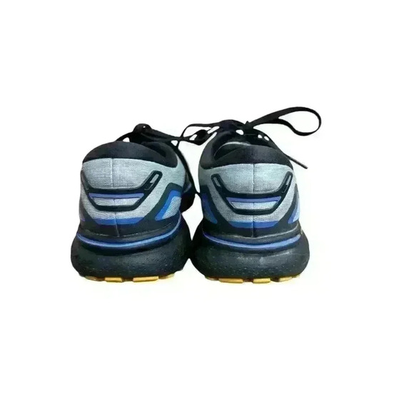 Brooks Women's Ghost 15 Neutral Running Shoe Light Blue/Black/Yellow 9 Medium - Picture 3 of 9